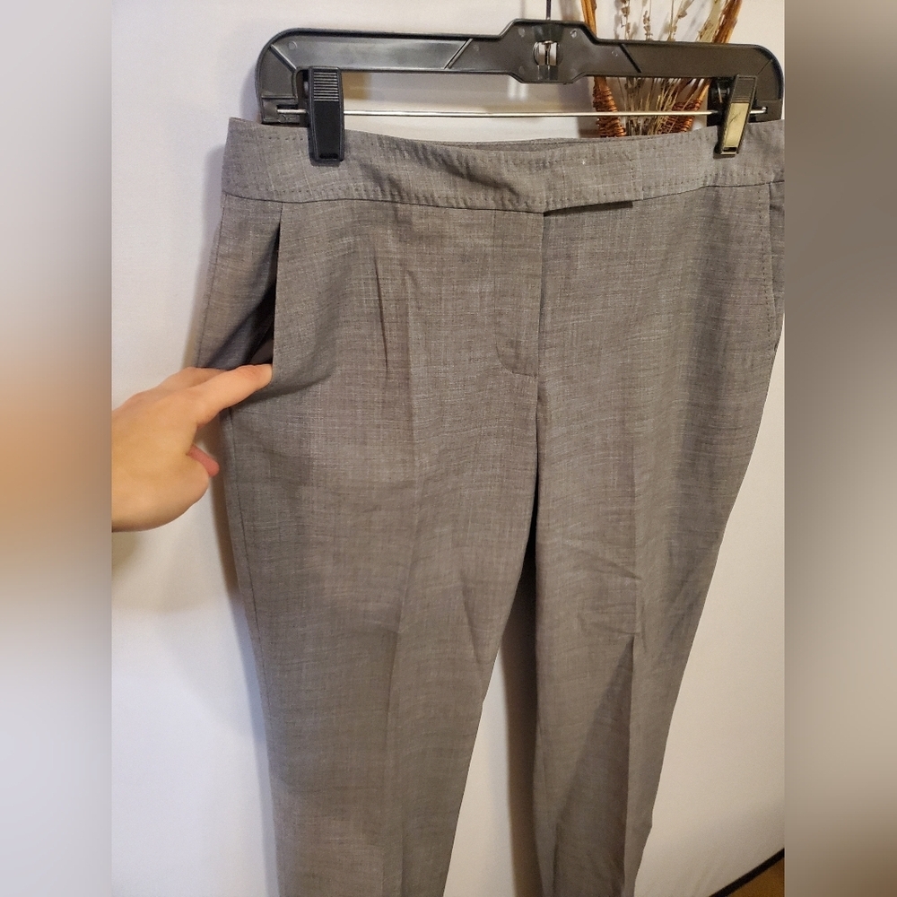 Talbots Grey Dressy Pants And Matching Top Set - Picture 11 of 16